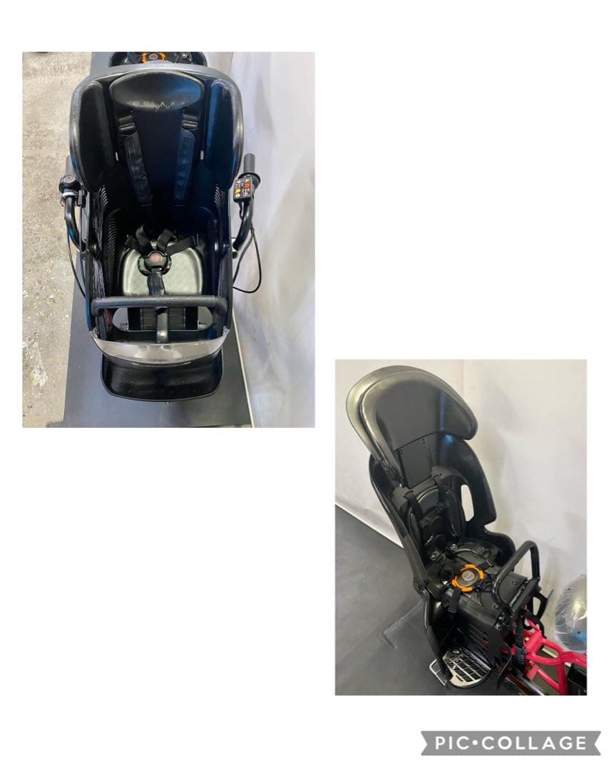 1年保証 ブリヂストン　20インチ　子供乗せ　3人乗り　桃色　電動アシスト自転車