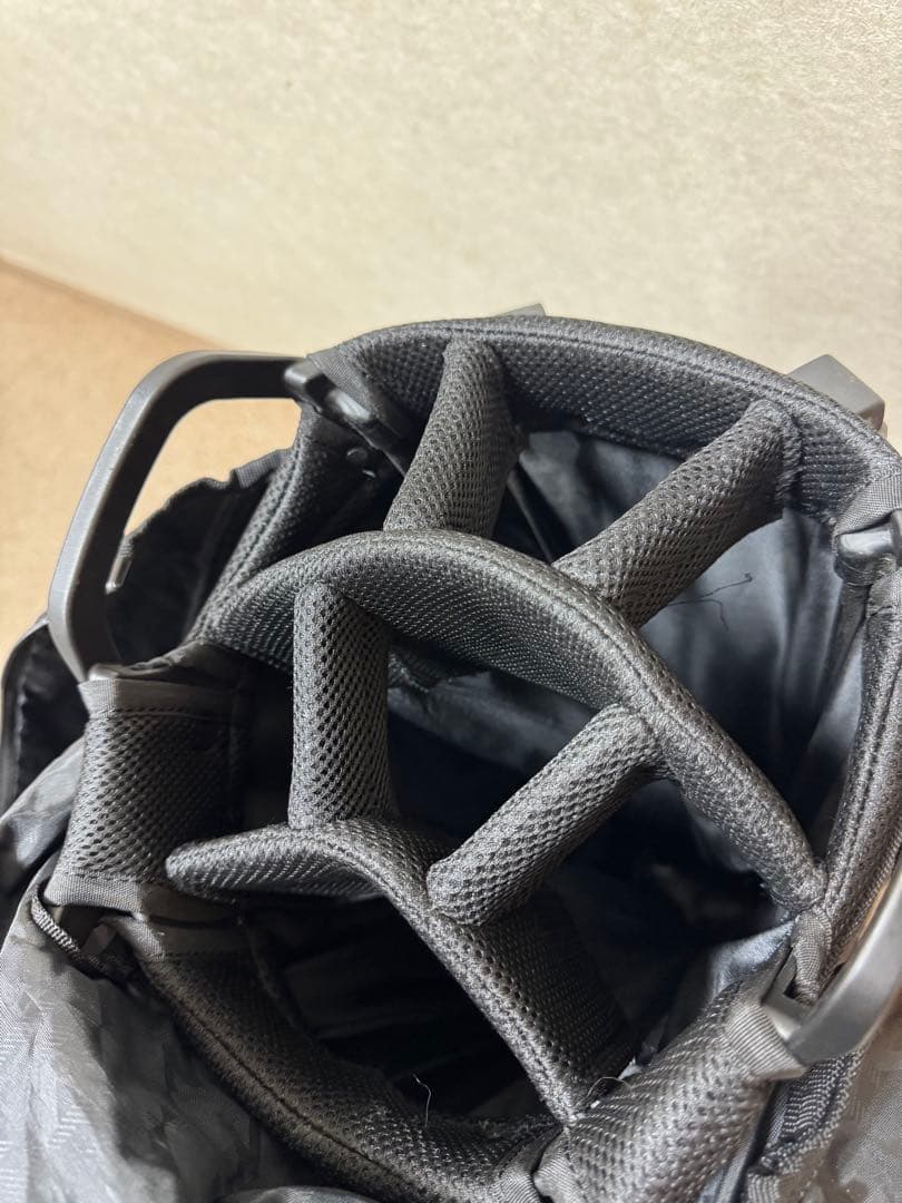 ZERO HALLIBURTON キャディバッグ 迷彩柄 ブラックカモ