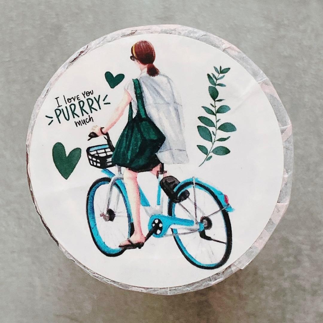 ⭐️SALE⭐️WT《街角的邂逅》海外マスキングテープ　マステ 【2165】