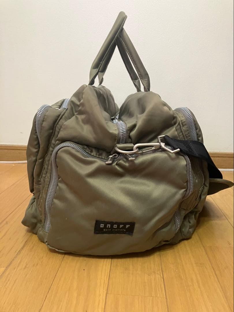 【美品】ONOFF オノフ ナイロン　ボストンバッグ