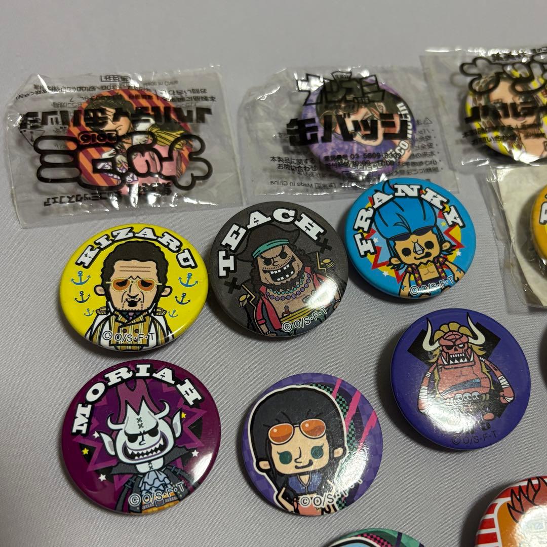 ワンピース ミニ缶バッジ まとめ ノベルティ ナツコミ等