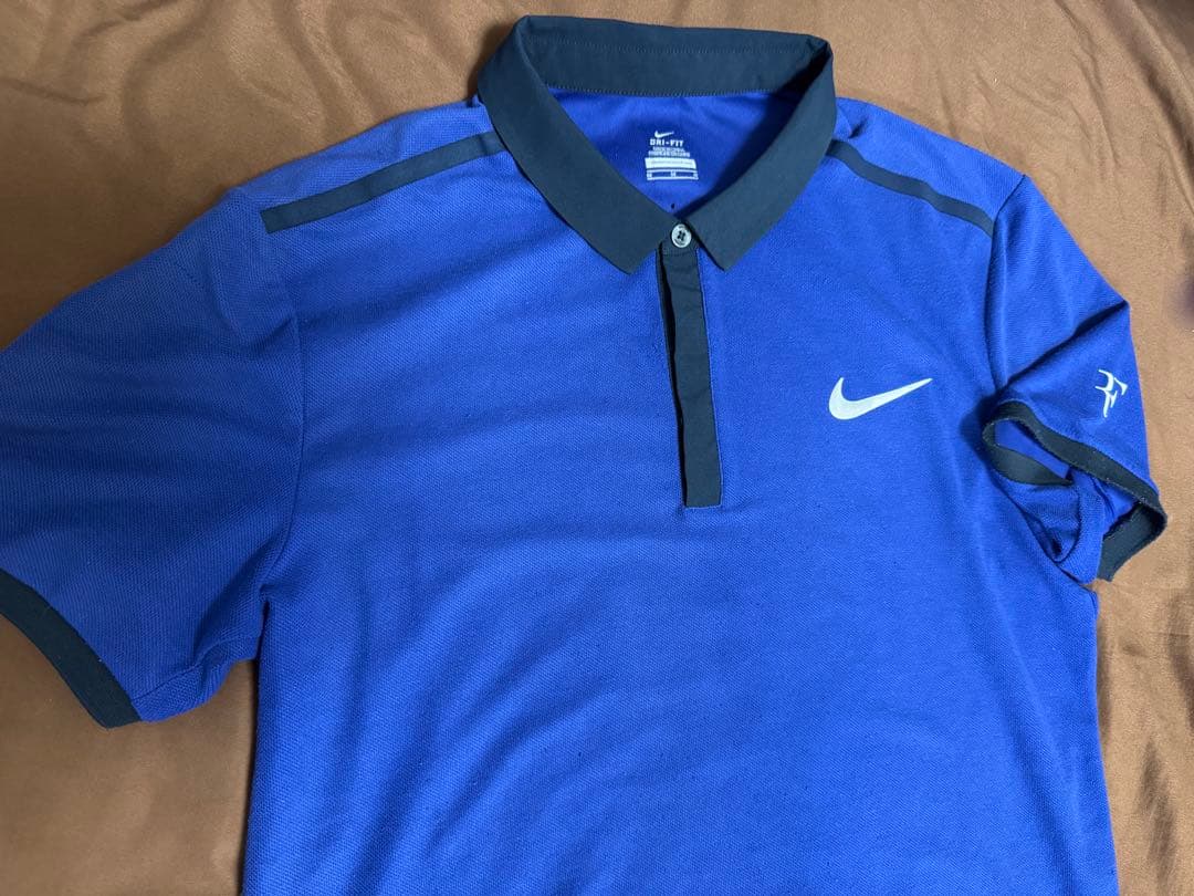 NIKE 2016 全仏 フェデラーモデル RFポロシャツ　Mサイズ