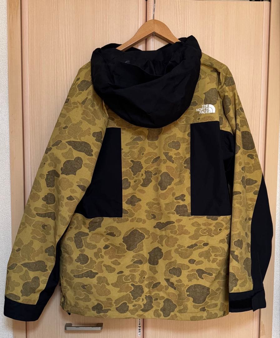 The North Face スノボウェア ジャケット イエローカモ アウター