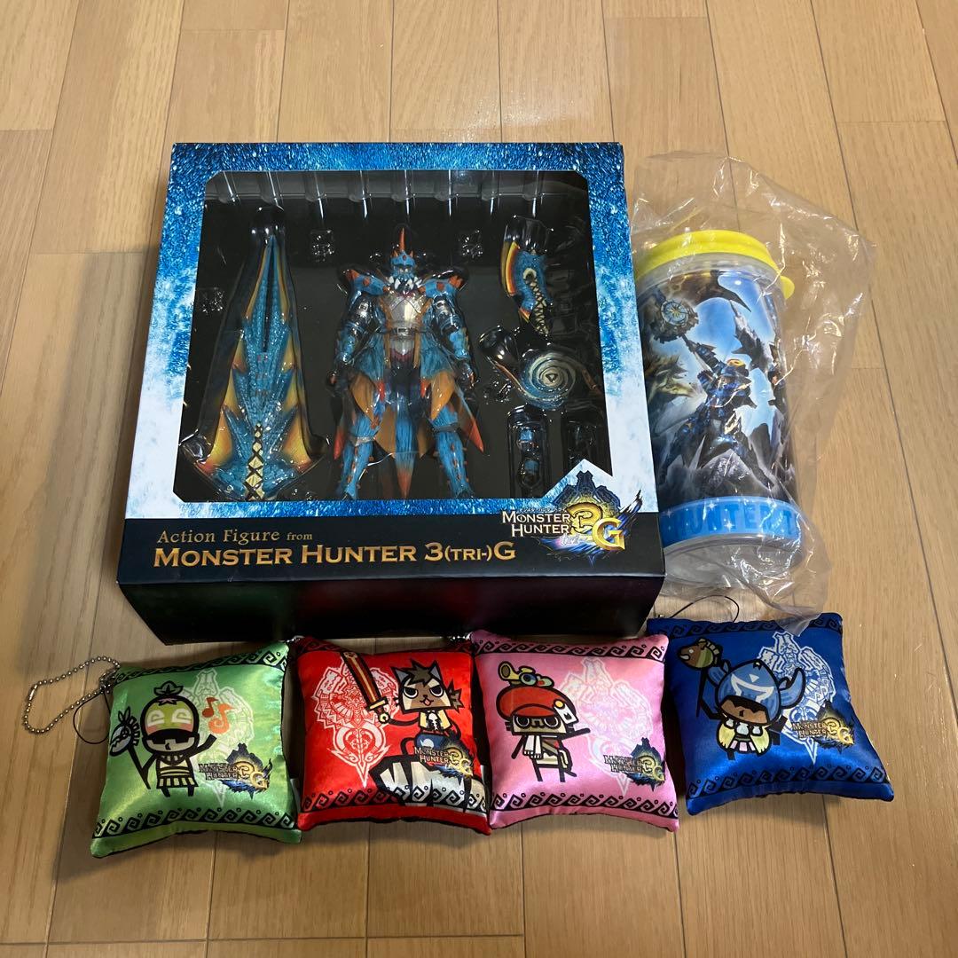 未開封　モンスターハンター3(TRI-)G フル可動アクションフィギュア　他