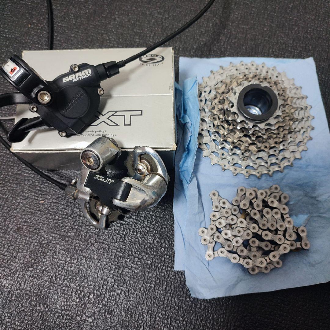 f*o様 SRAM Attack & Shimano Deore XT セット