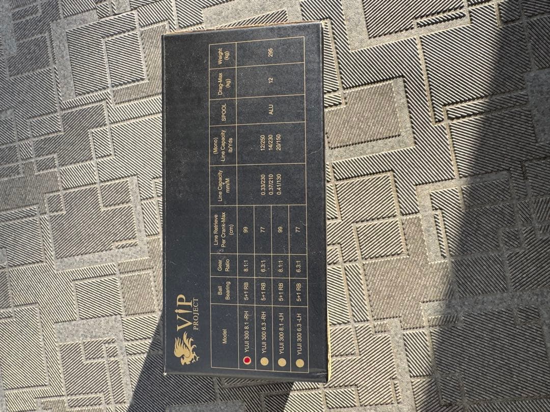 VIPプロジェクト YUJI300 500台限定リール 遠投カゴ釣り