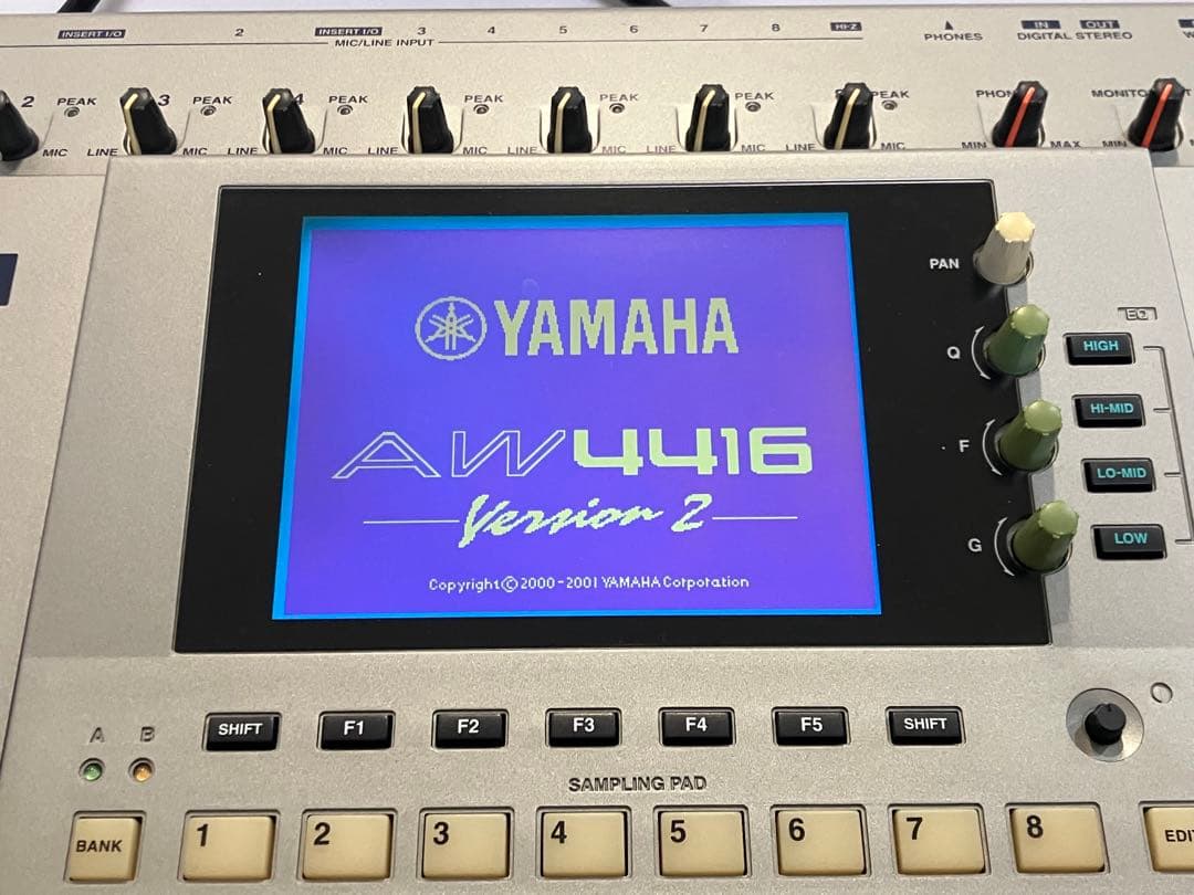 送料無料 YAMAHA AW4416 マルチトラックレコーダー ver.2
