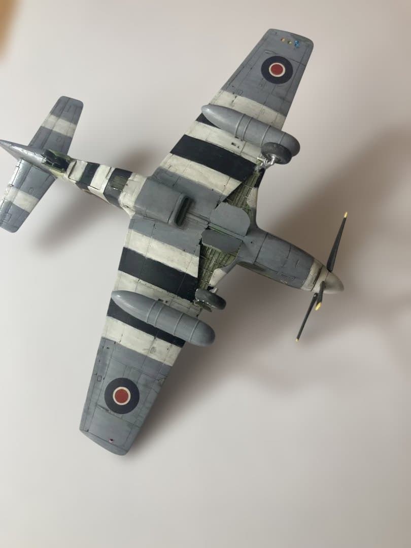 第2次世界大戦　戦闘機4機セット　完成品