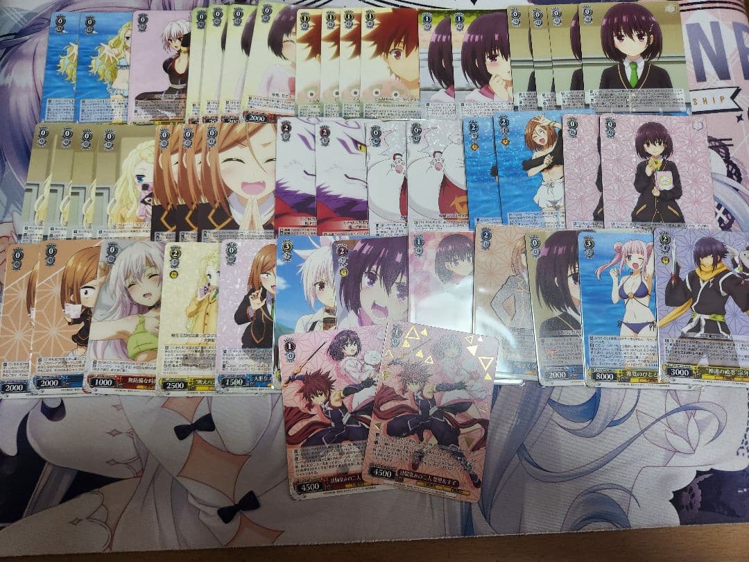 ヴァイスシュヴァルツ　8門あやトラデッキ+パーツ