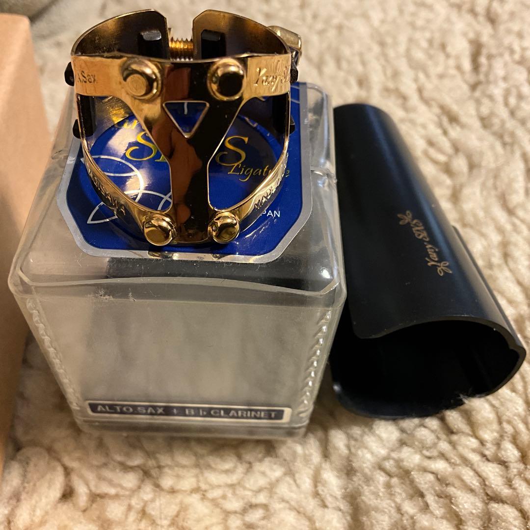 YanySIXS ヤナギサワ　アルトクラリネットリガチャーとキャップJS0341