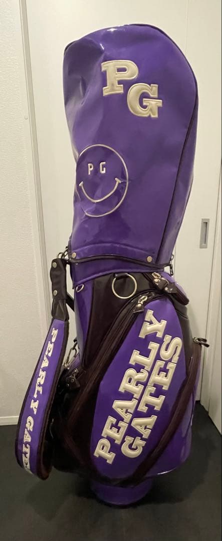 PEARLY GATES ゴルフバッグ 紫色