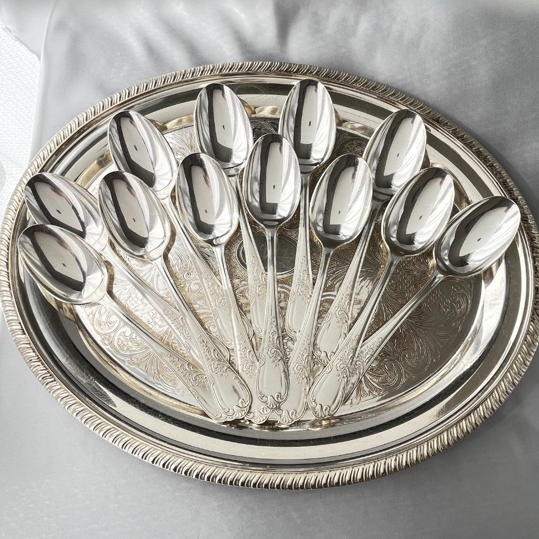 【仏蘭西】 Louis XV テーブルスプーン 12本 21cm