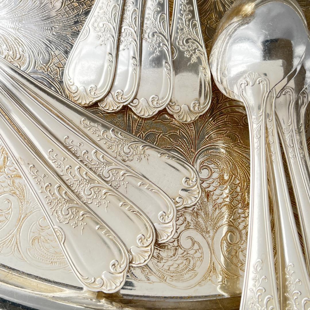 【仏蘭西】 Louis XV テーブルスプーン 12本 21cm