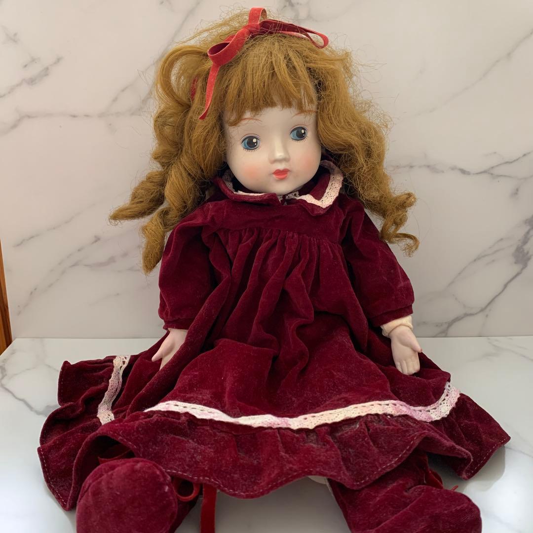 アンティーク　フランス人形