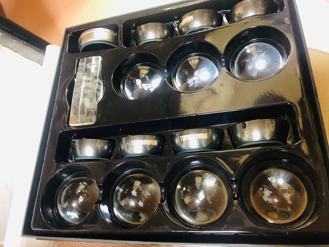 希少レア美品ドラゴンボールZ 極限発動 クリスタルドラゴンボールスペシャルセット