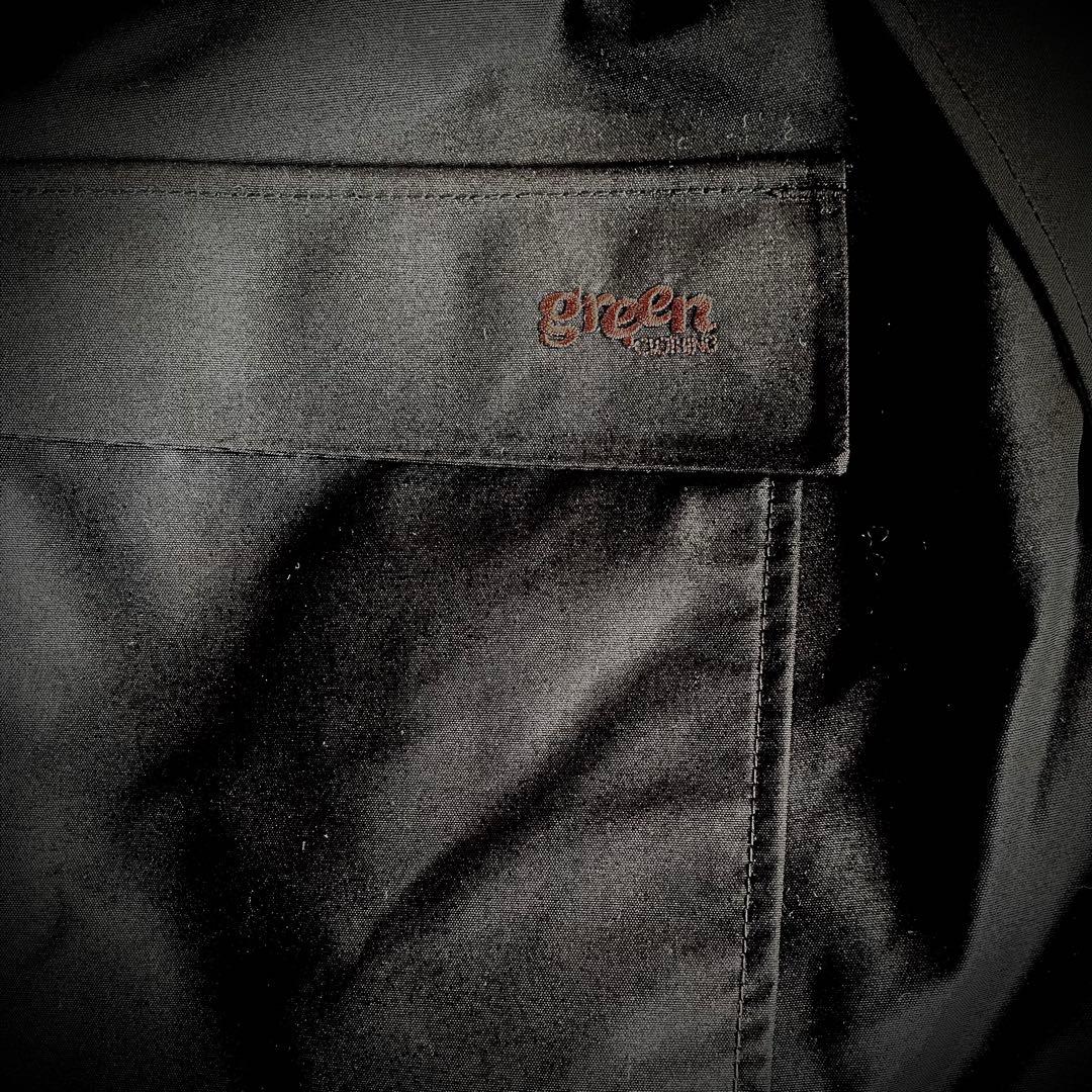 グリーンクロージング ビブパンツ 黒 23-24 試着のみ 未使用