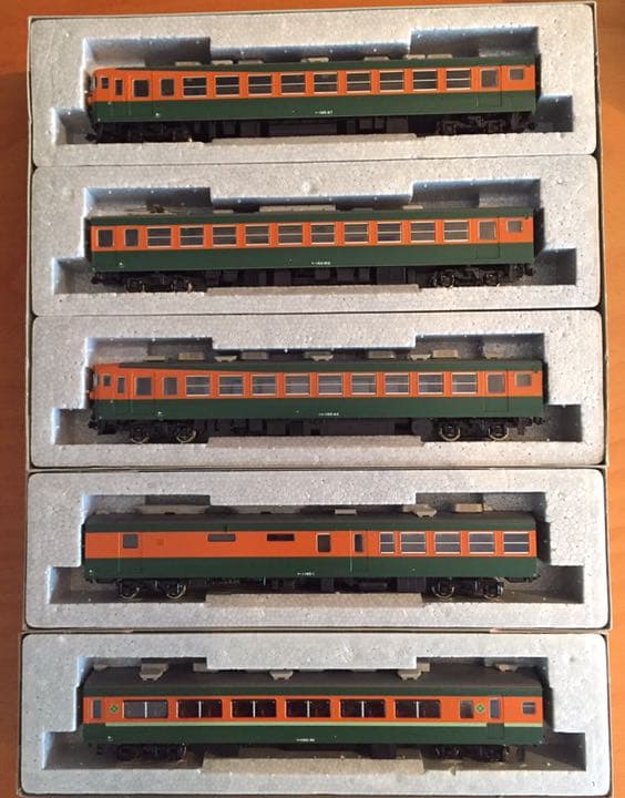 KATO製鉄道模型HOゲージ165系5両《美品》