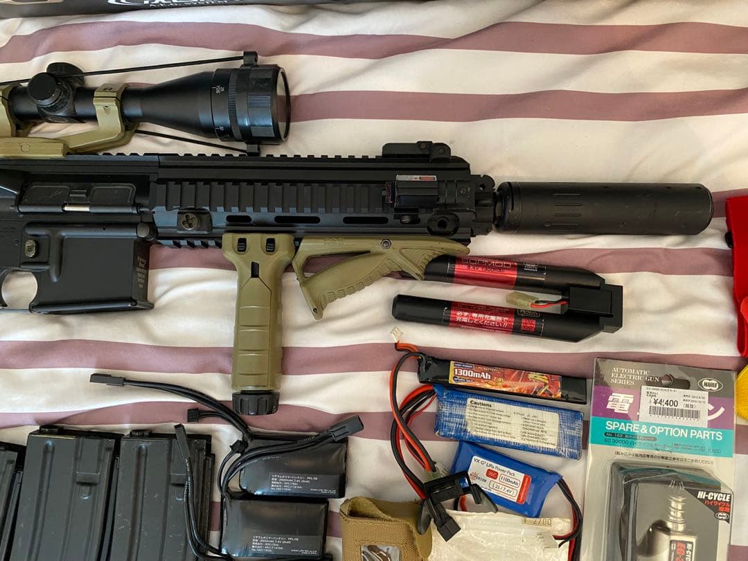 早く売りたいので16時迄激安　新品モーター東京マルイHK416 次世代　付属多数