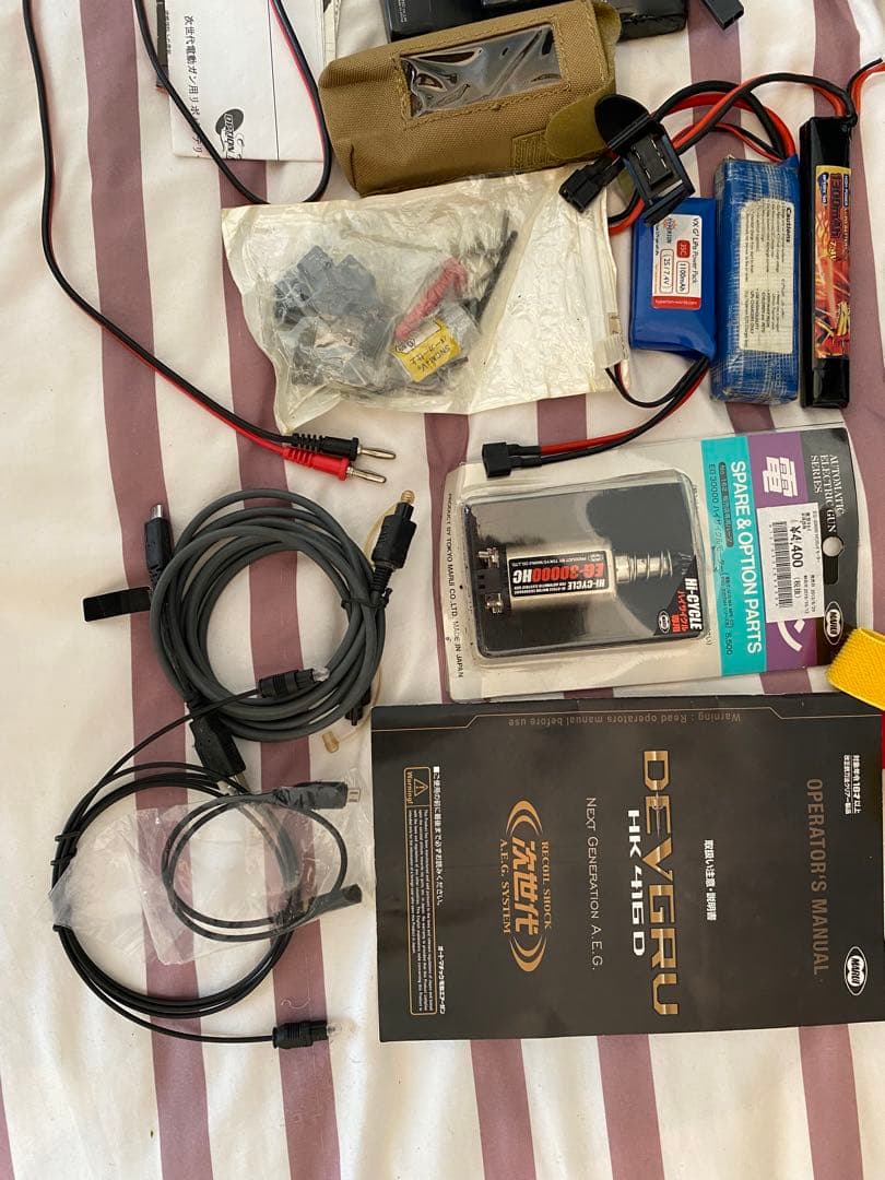 早く売りたいので16時迄激安　新品モーター東京マルイHK416 次世代　付属多数