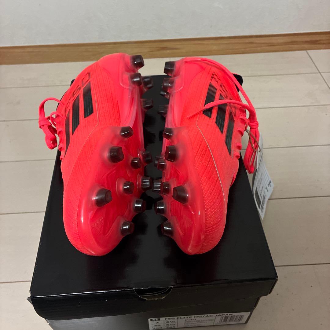 【新品未使用】adidas F50 ELITE HG/AG 25cm