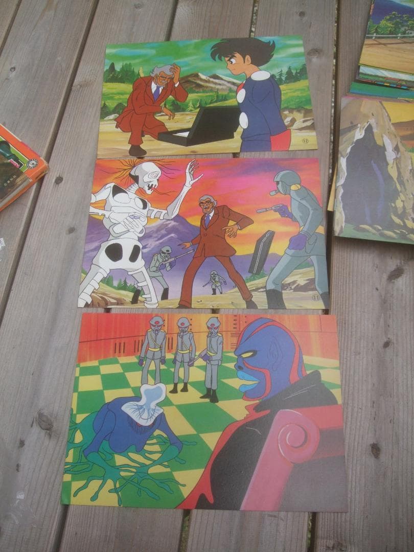 お値下げエポック社 ファミリー紙芝居★ イナズマン★ソノシート未使用