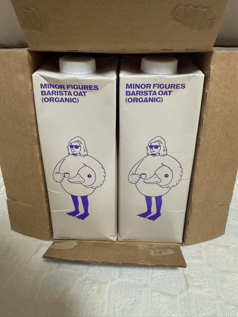 有機 バリスタ オーツミルク 1Lマイナーフィギュアズ 3箱