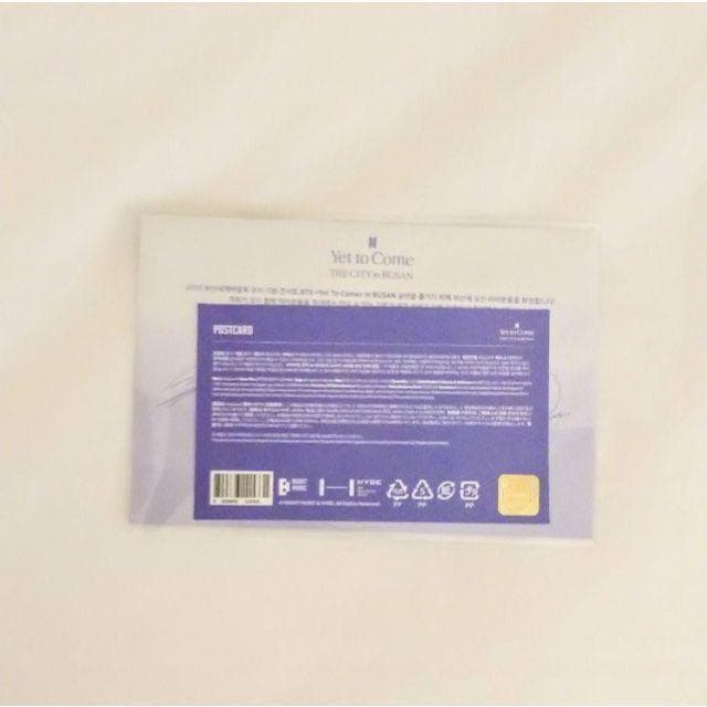 BTS yet to come ホテル 限定 トレカ ポスカ 非売品 釜山