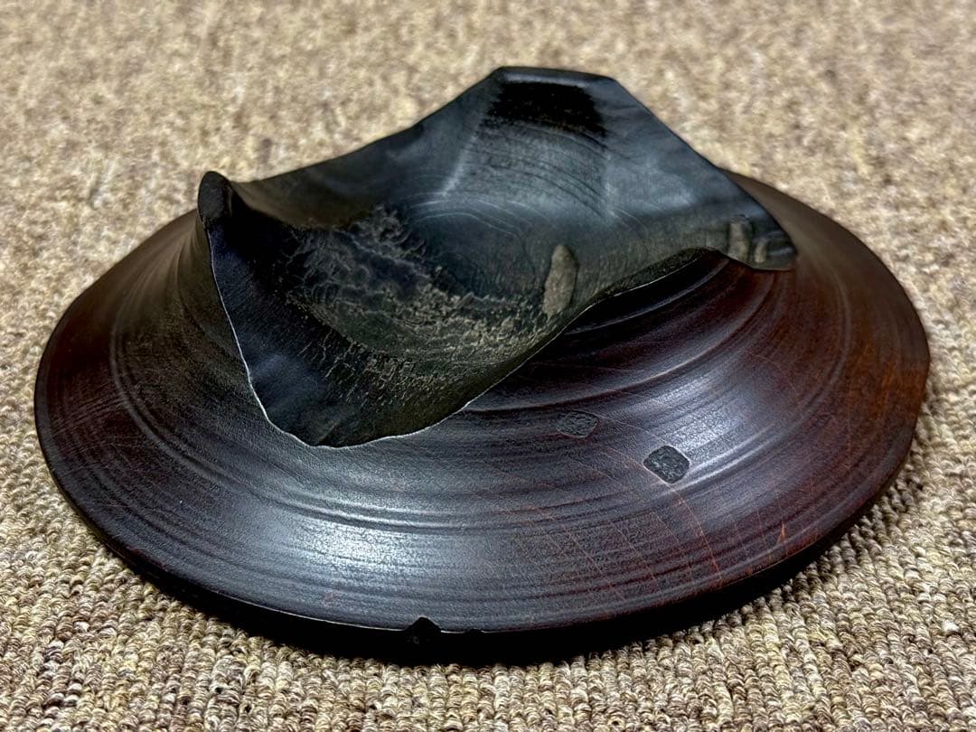 【阿源】漆・高台 【AYuan】 Lacquer Plate or Dish