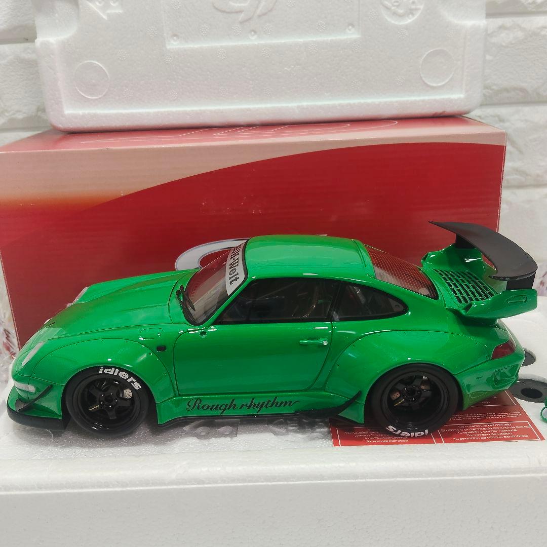【特価】京商 RWB ポルシェ 993 1/18 2000台限定 グリーン