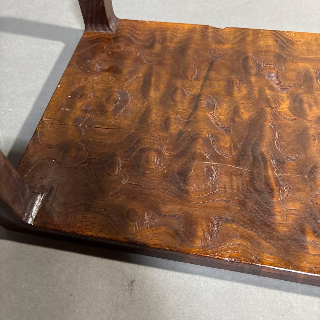 雪山作　台　木製