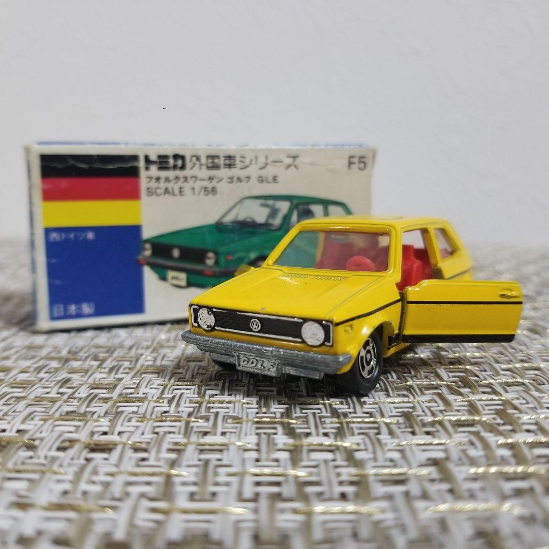 トミカ　青箱　No.F5 フォルクスワーゲン ゴルフ GLE　日本製