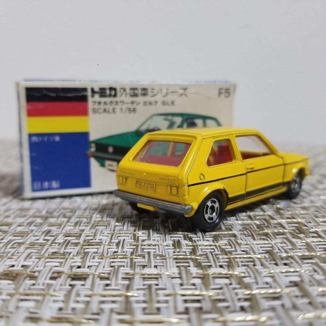 トミカ　青箱　No.F5 フォルクスワーゲン ゴルフ GLE　日本製