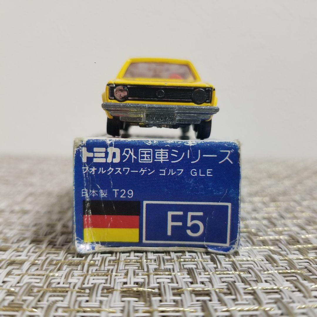 トミカ　青箱　No.F5 フォルクスワーゲン ゴルフ GLE　日本製