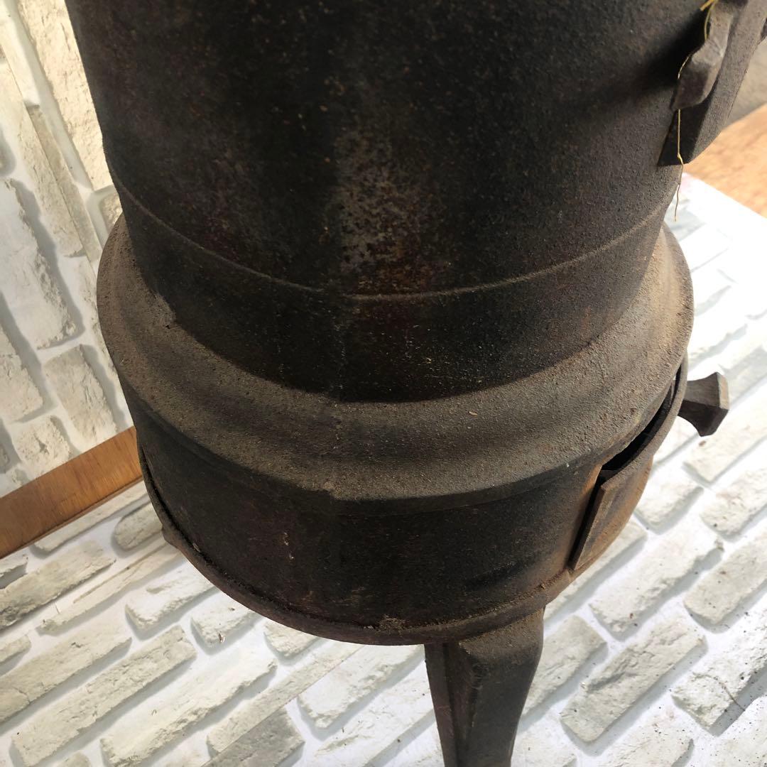 ストーブ フランス　鋳物 鉄製(A9)