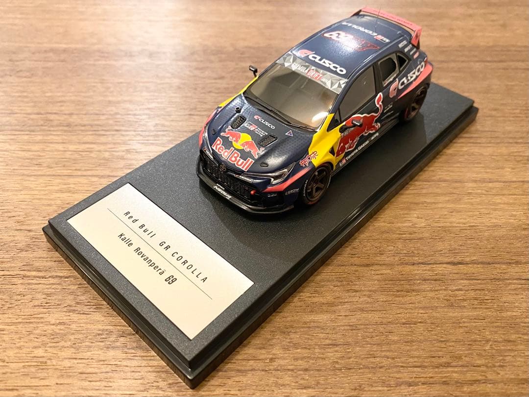 新品 1/43 トヨタGR純正 レッドブル カローラ 東京オートサロン 2025