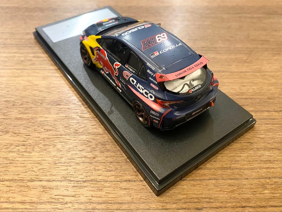 新品 1/43 トヨタGR純正 レッドブル カローラ 東京オートサロン 2025