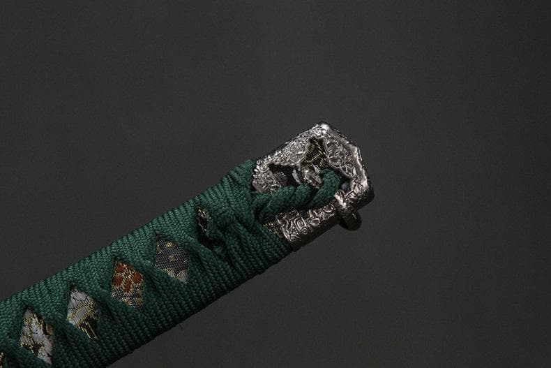 緑魔太刀 日本刀 模造刀 居合刀 武士道 武蔵 鑑賞用 手鍛造打