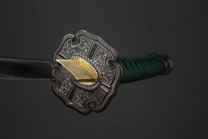 緑魔太刀 日本刀 模造刀 居合刀 武士道 武蔵 鑑賞用 手鍛造打