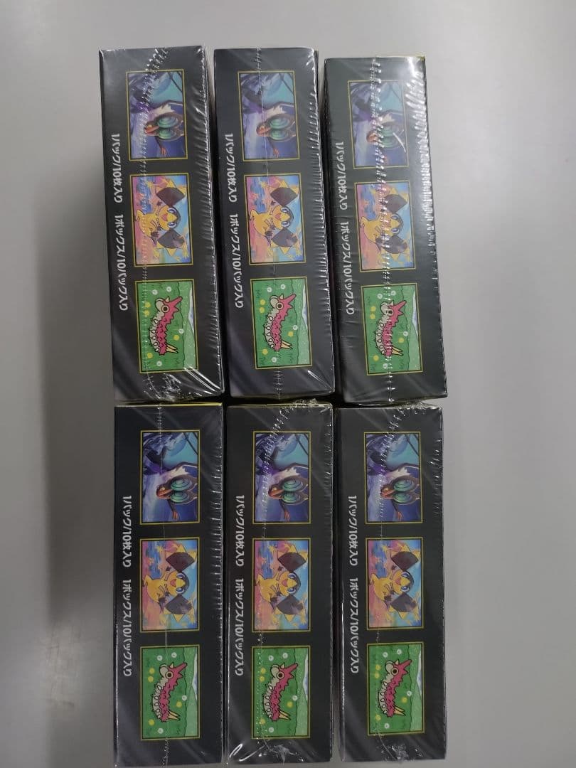 ポケモンカードゲーム MEGA ドリームEX シュリンク付き6パック