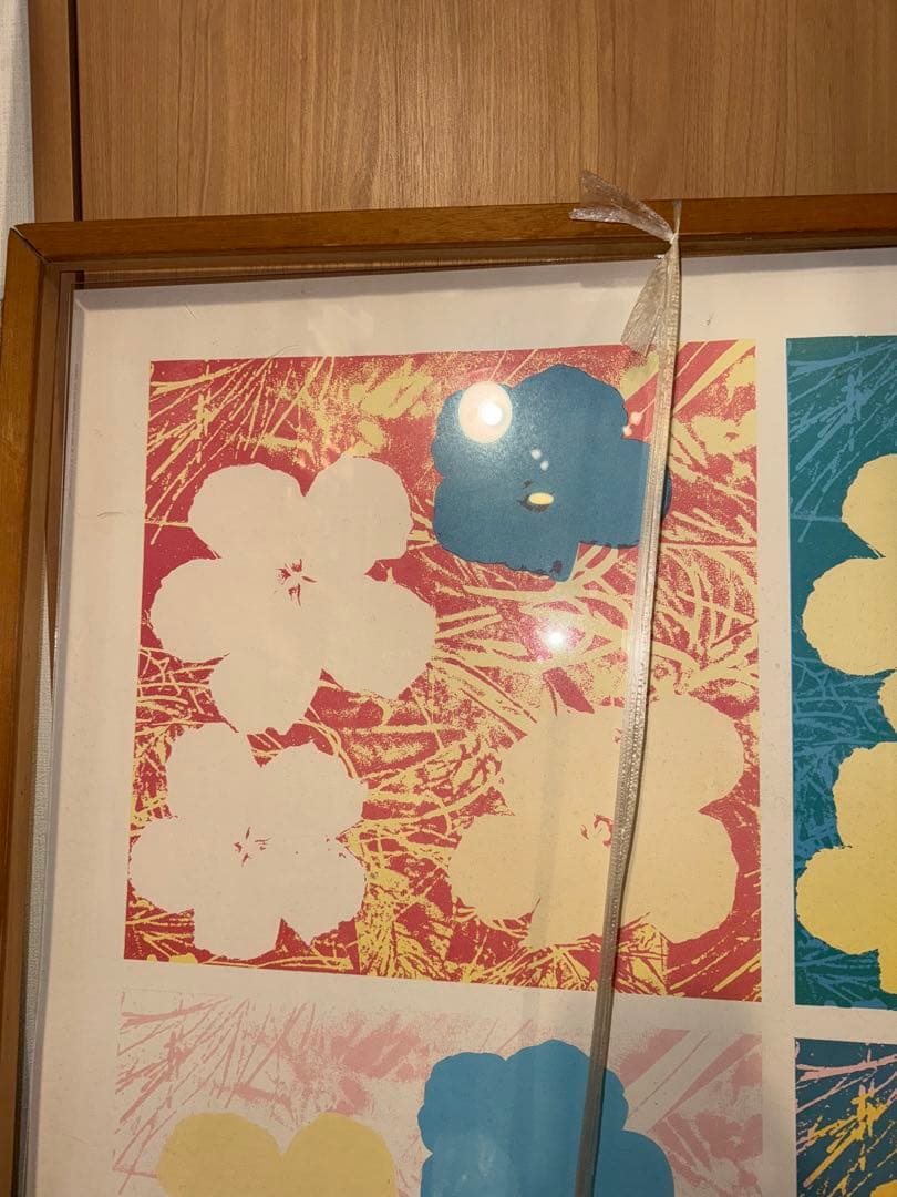 アンディウォーホル　フラワー　公式複製　特大