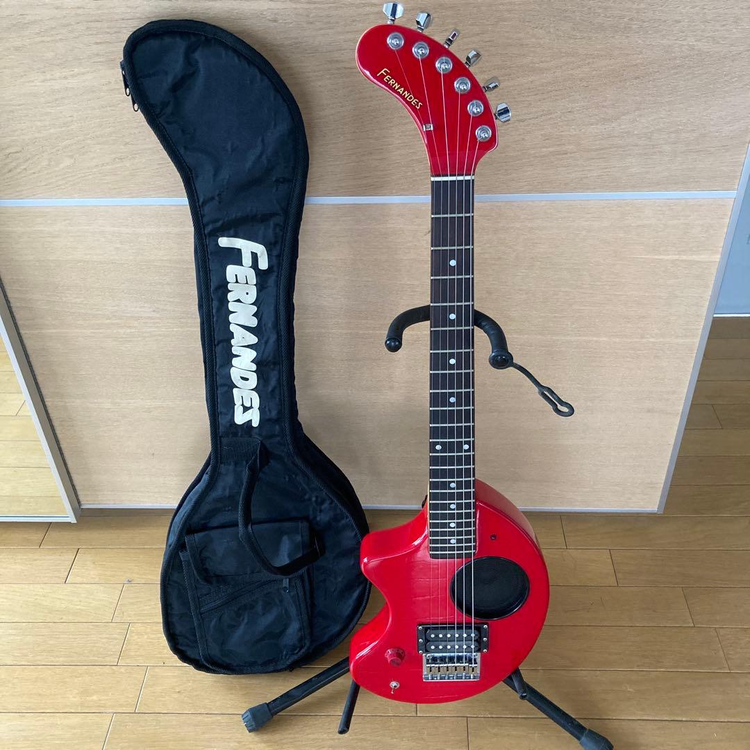 FERNANDES ZO-3 レフティ レッド 美品 ケース付き