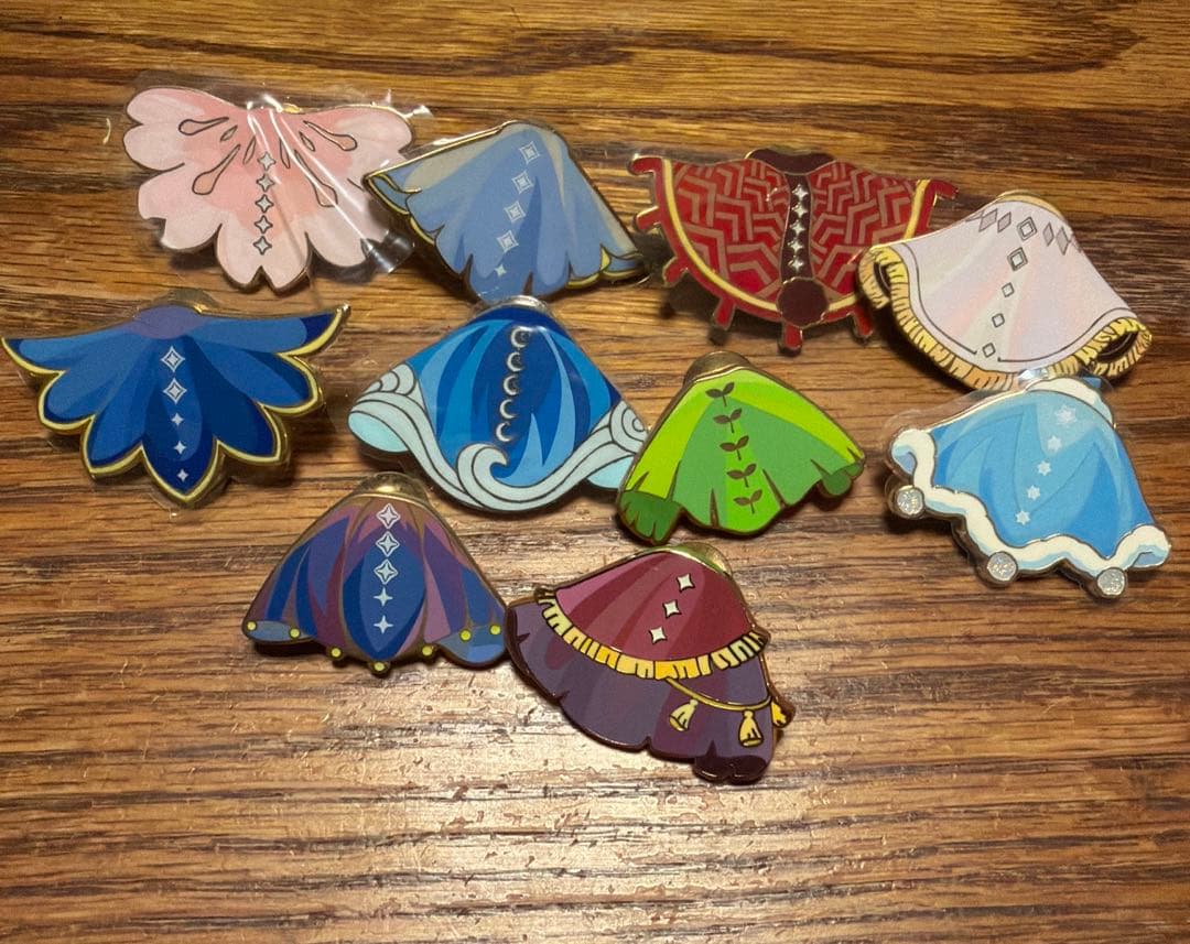 d*2様 【コレクション向け】sky星を紡ぐ子どもたち　ピンバッチセット