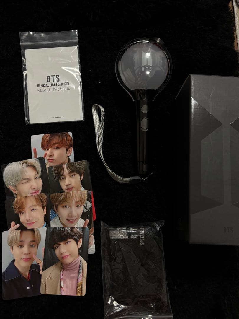 BTS ペンライト フォトカード付き