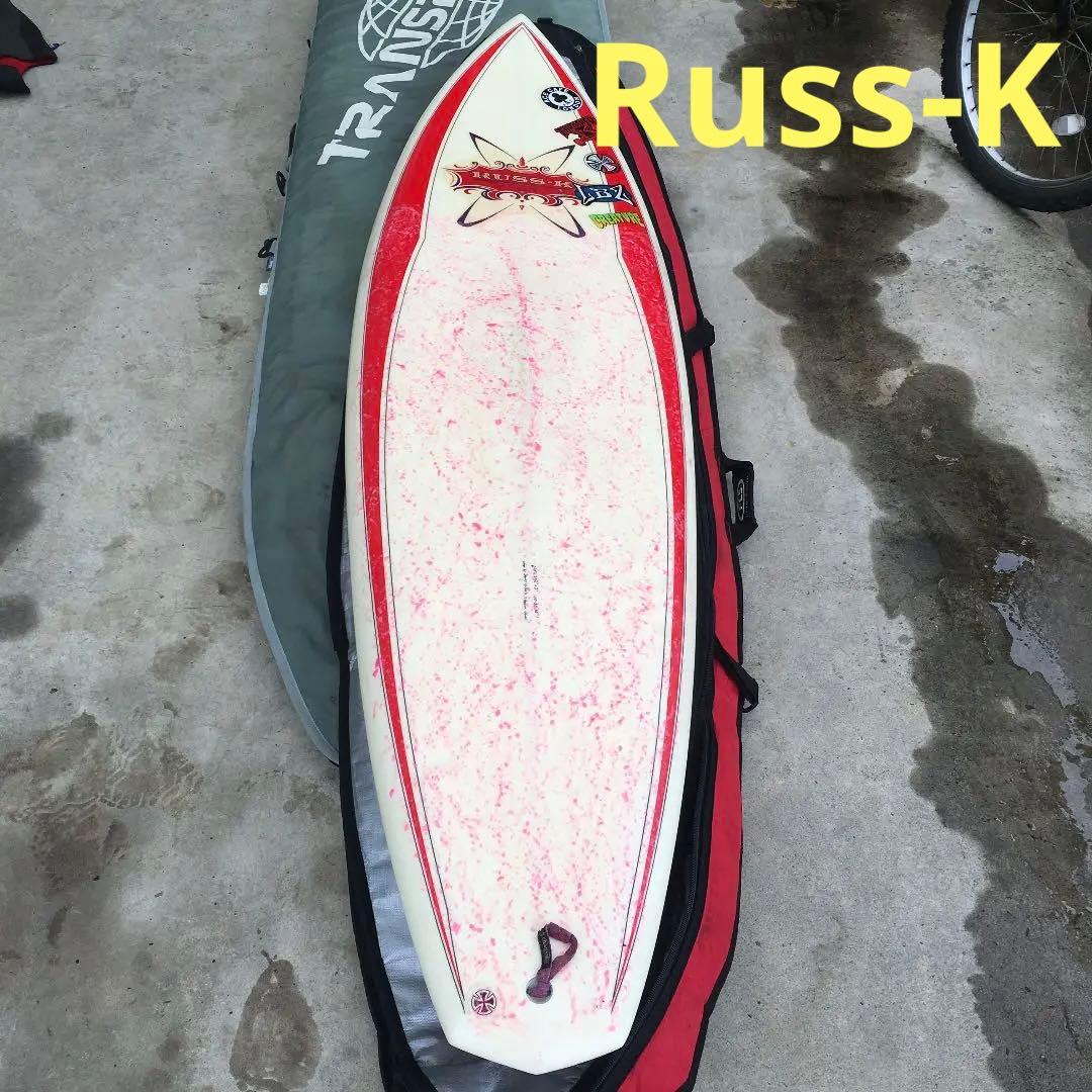 Russ-k 6.9 ファンボード　シングルフィン　ハワイで購入