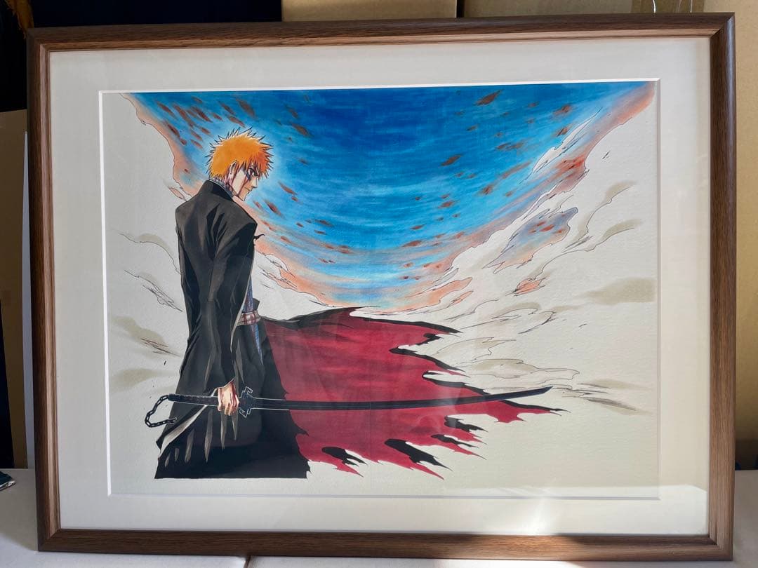 BLEACH額装高精細複製原画 No.1 <BLEACH EX.> 黒崎一護