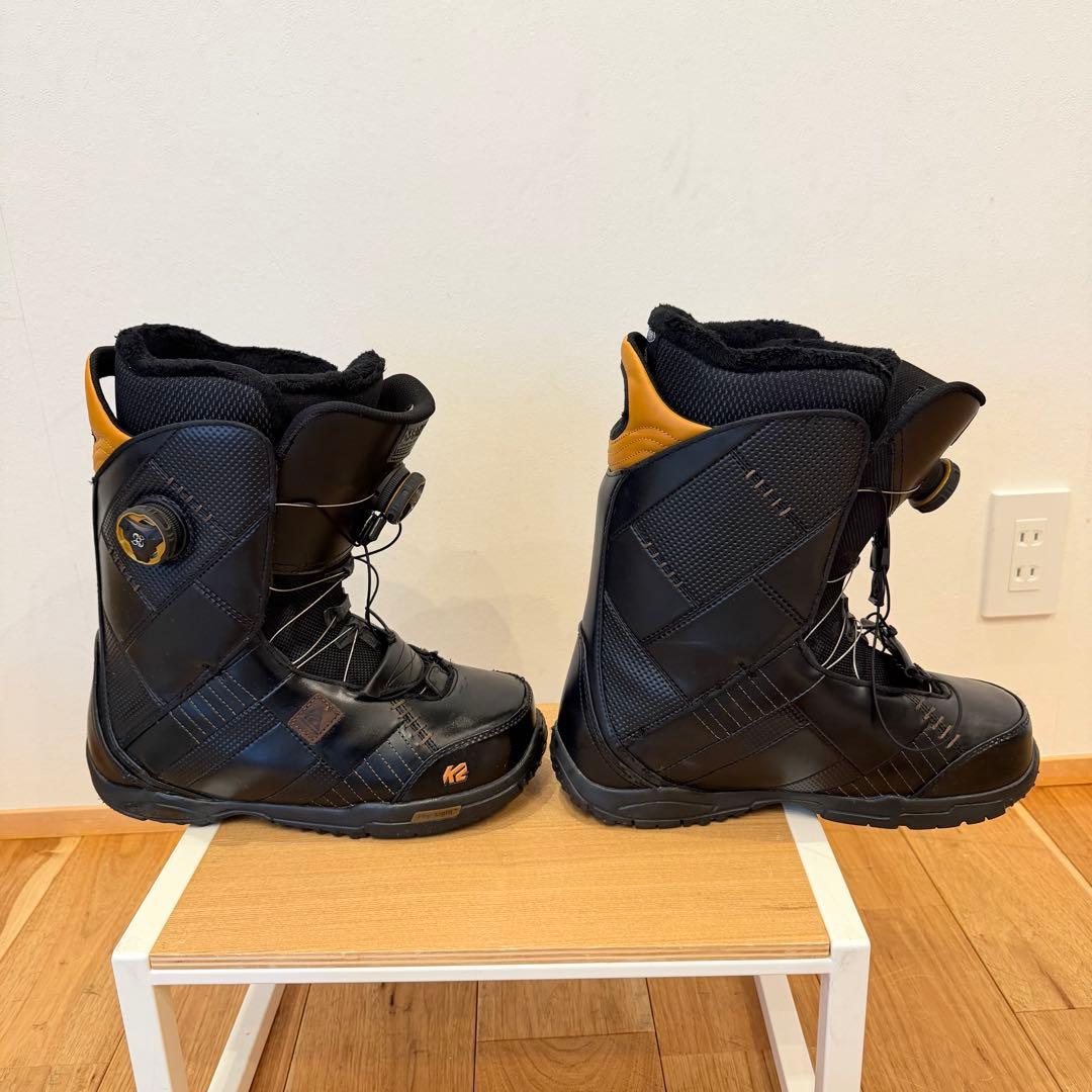 K2 ダブル BOA FOCUS 27.0cm スノーボード ブーツ ブラック