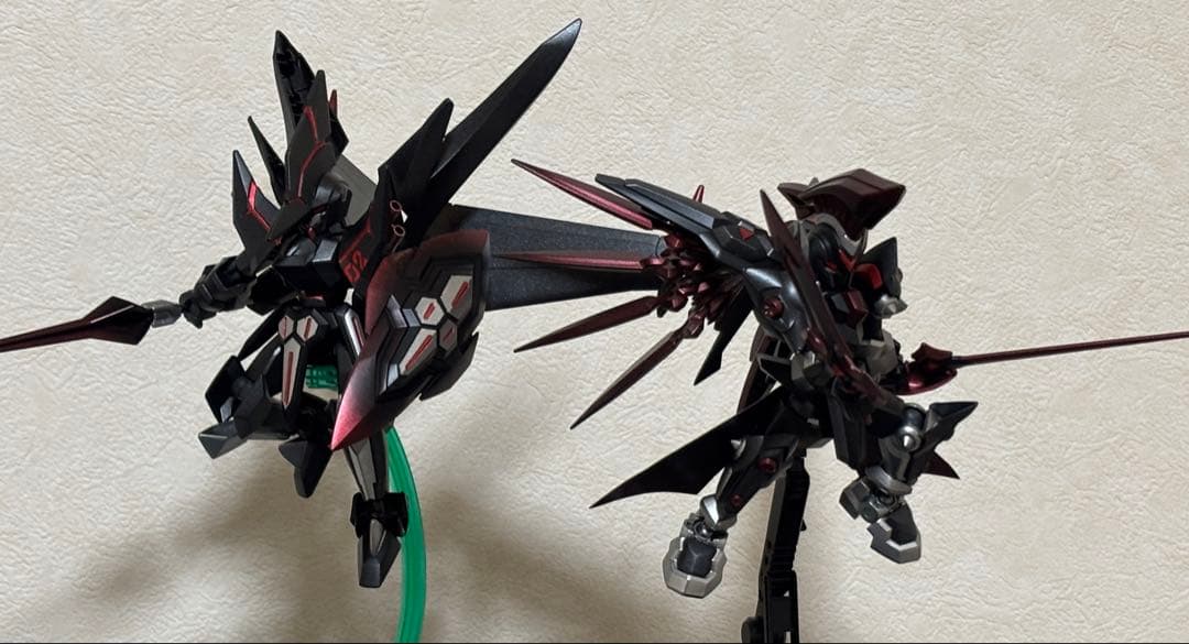 ダンボール戦記　LBXオーディーンmk2 アキレスD9 ジャンク　塗装完成品