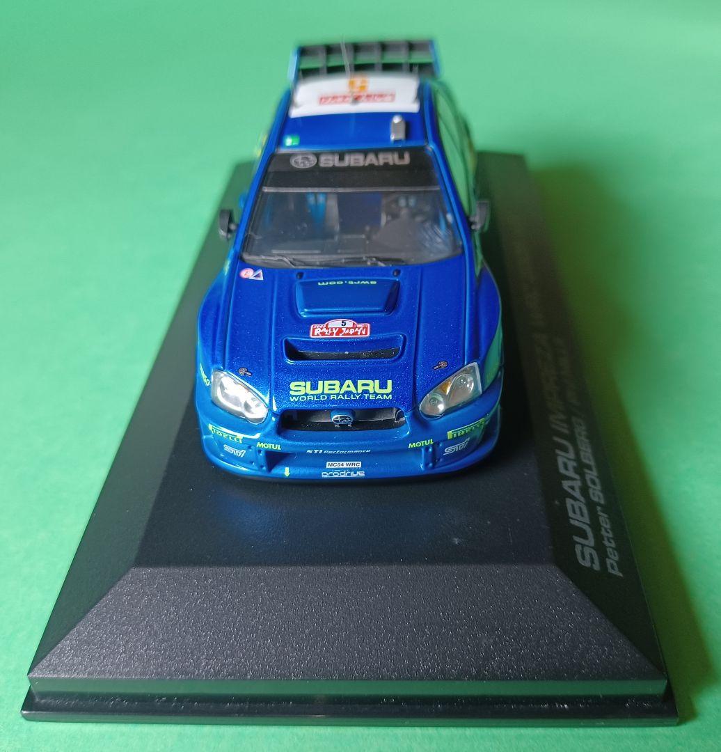 【ソルベルグ 無念】hpi 1/43 スバル・インプレッサ WRC2005 #5