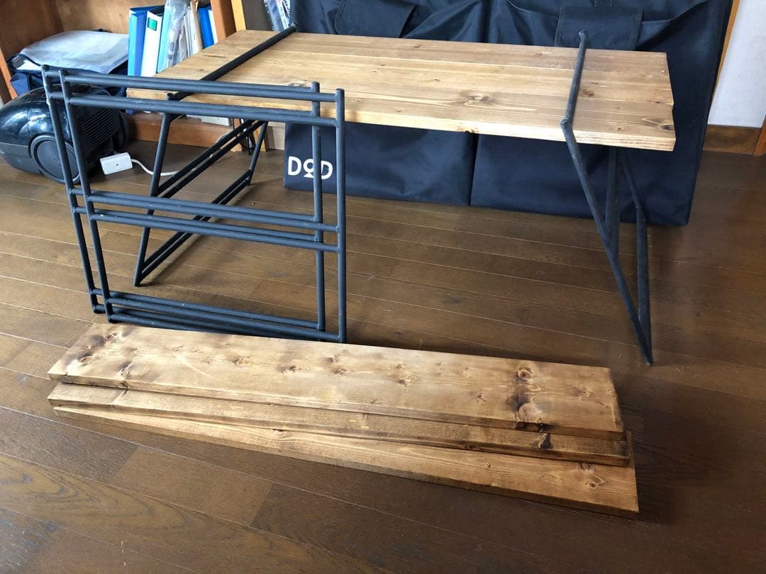 DOD テキーラテーブル2台　※収納バッグ付き