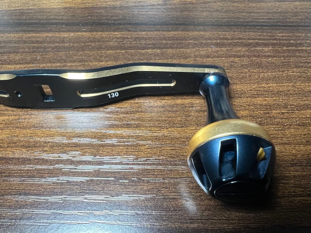 S*W様 SLP WORKS クランクハンドル　130mm ネイビーブルー　ラウ